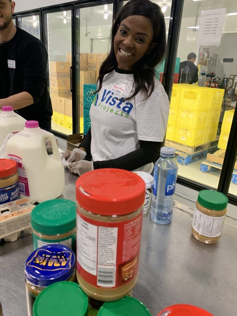 Vista Projects supports the calgary food bank